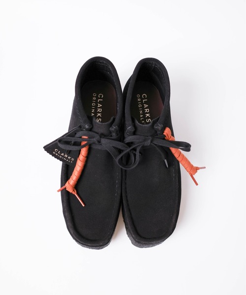 「Clarks Originals」 シューズ 5h ブラック レディース_画像7