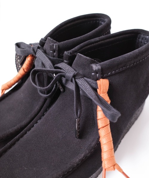 「Clarks Originals」 シューズ 5h ブラック レディース_画像9