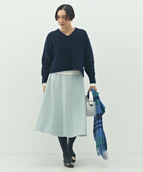 「NOLLEY'S」 フレアスカート 36 キナリ レディースの画像