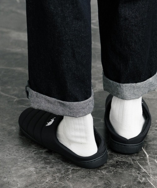 「U.S. POLO ASSN.」 サンダル S ブラック メンズ_画像3