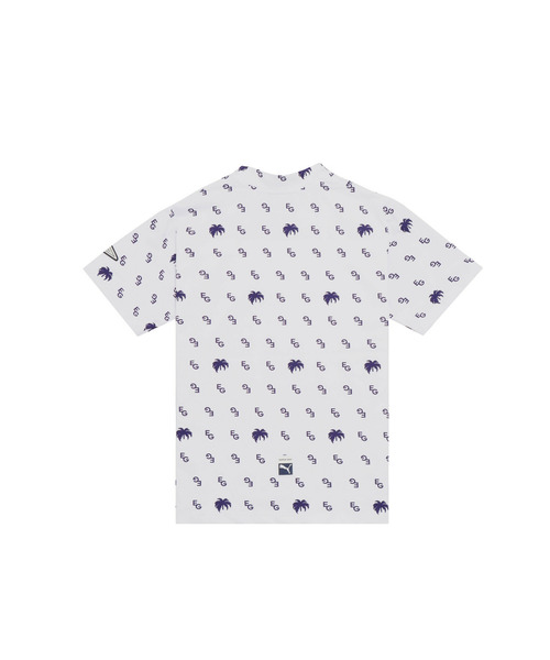 tシャツ PUMA プーマ メンズ ゴルフ PUMA x EDIFICE フロントロゴ モックネック 半袖 シ メンズ_3