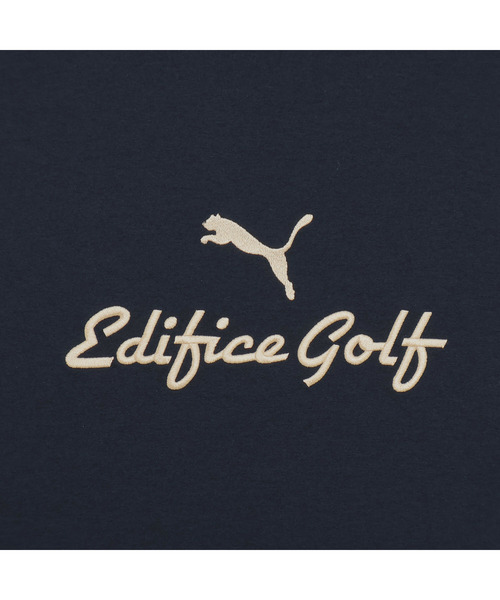 PUMA（プーマ） tシャツ メンズ ゴルフ PUMA x EDIFICE フロントロゴ