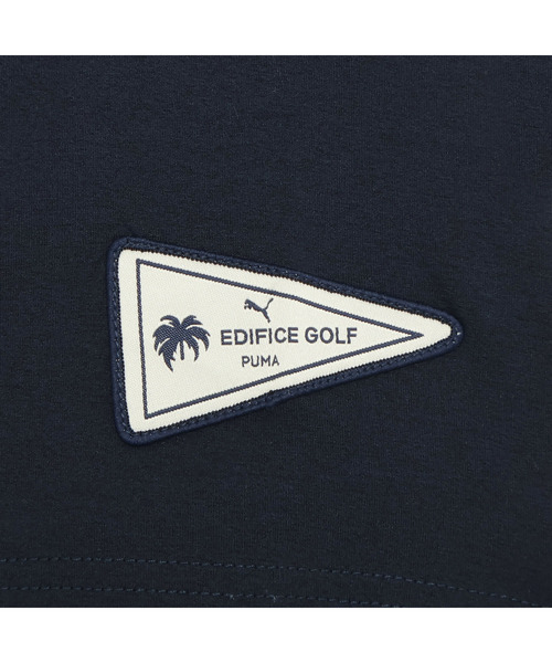 PUMA（プーマ） tシャツ メンズ ゴルフ PUMA x EDIFICE フロントロゴ