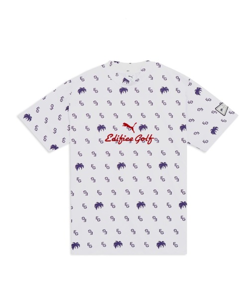 PUMA（プーマ） tシャツ メンズ ゴルフ PUMA x EDIFICE フロントロゴ