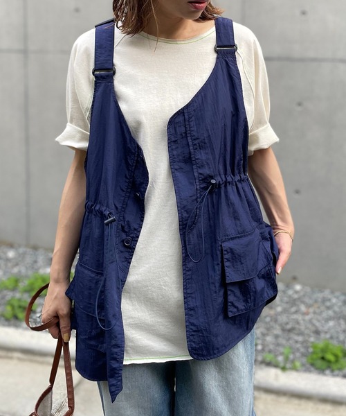 「mi via loca」 ベスト FREE ナチュラル レディース_画像9