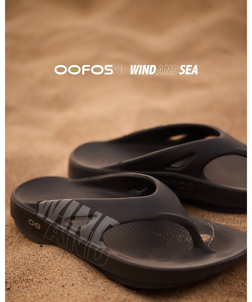 WIND AND SEA（ウィンダンシー） サンダル OOFOS x WDS OORIGINA