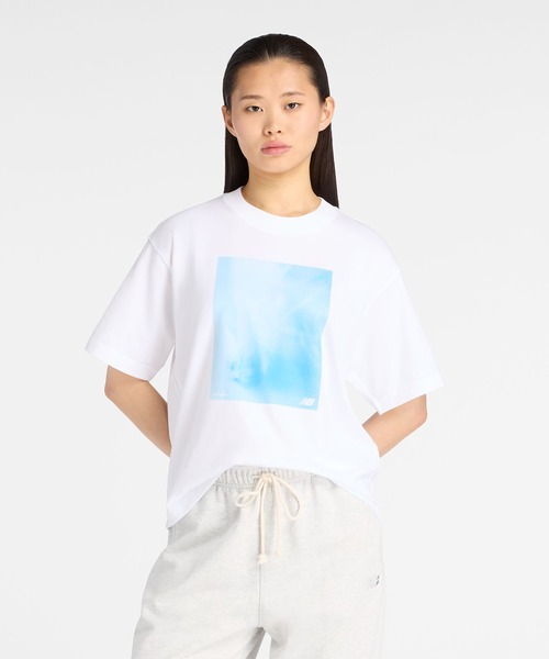 New Balance（ニューバランス） tシャツ 半袖 NB GREY フォトTシャツ