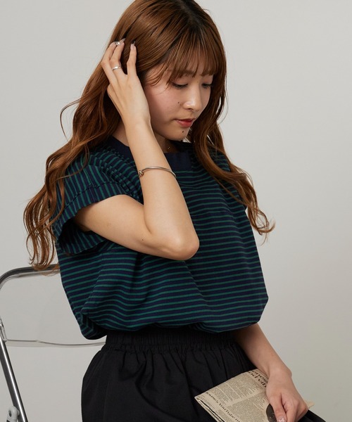 Garance et VioLette（ギャランスエトヴィオレット） tシャツ ボーダー 