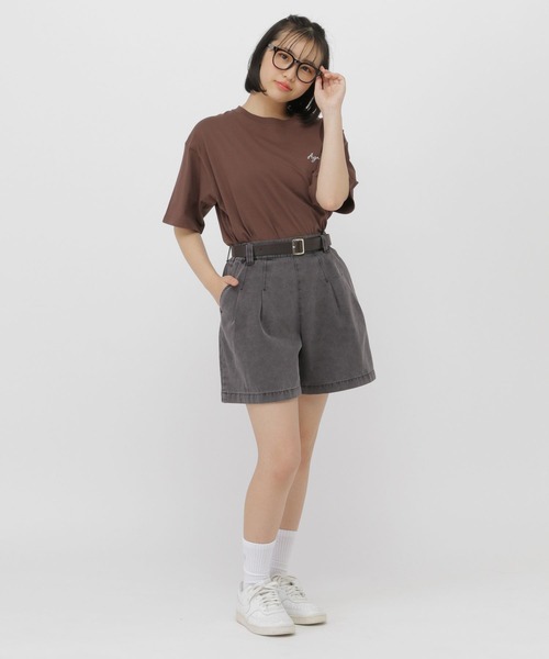 GLOBAL WORK（グローバルワーク） ワイドパンツ パンツ アソートベルト