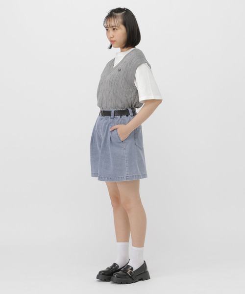 GLOBAL WORK（グローバルワーク） ワイドパンツ パンツ アソートベルト