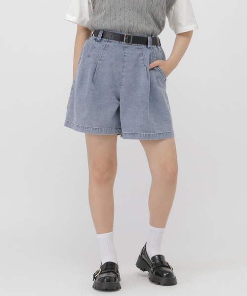 GLOBAL WORK（グローバルワーク） ワイドパンツ パンツ アソートベルト