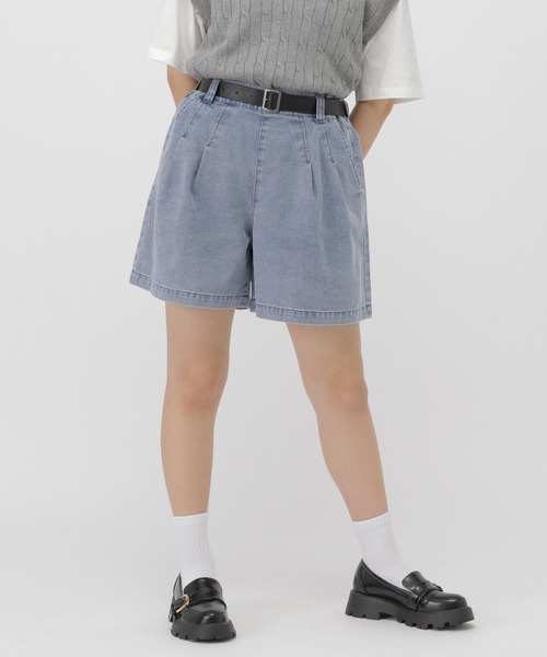 GLOBAL WORK（グローバルワーク） ワイドパンツ パンツ アソートベルト