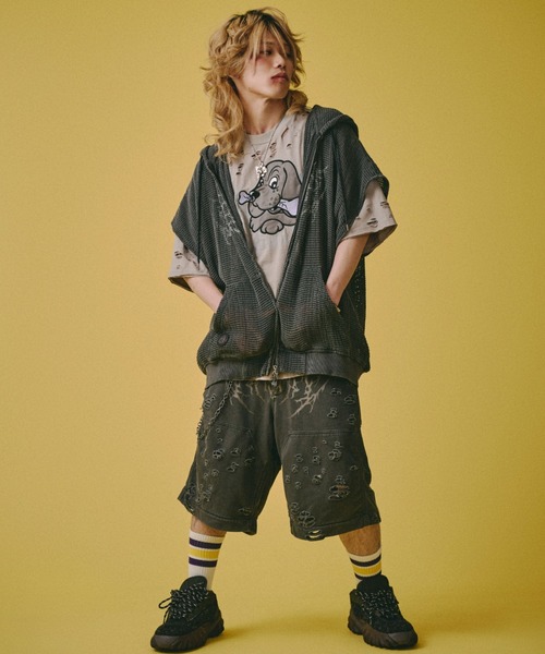 GALFY（ガルフィー） ワイドパンツ スウェットパンツ ジャージ 「GALFY