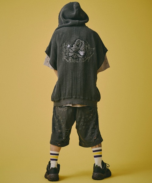 GALFY（ガルフィー） ワイドパンツ スウェットパンツ ジャージ 「GALFY