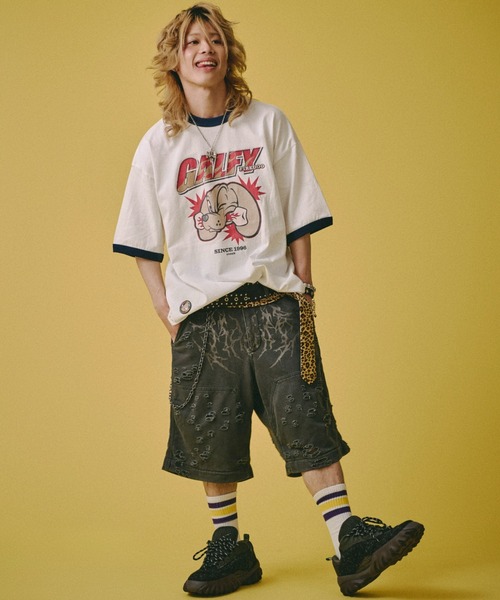 GALFY（ガルフィー） ワイドパンツ スウェットパンツ ジャージ 「GALFY