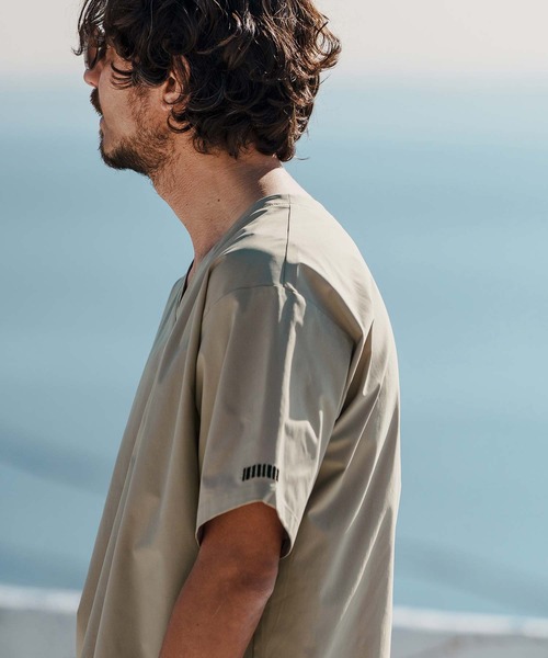 「felkod」 半袖Tシャツ L グレイッシュベージュ メンズ_画像5