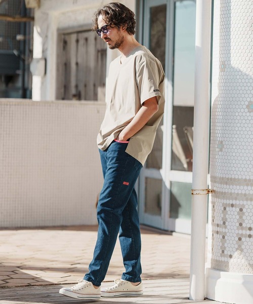 「felkod」 半袖Tシャツ L グレイッシュベージュ メンズ_画像9