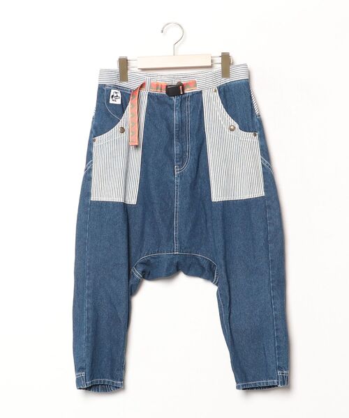 CHUMS ‪✕‬ FRAPBOIS サルエルパンツ FRAPBOIS（フラボア） サルエルデニムパンツ「chumsコラボ」 1 ブルー