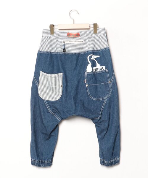 CHUMS ‪✕‬ FRAPBOIS サルエルパンツ FRAPBOIS（フラボア） サルエルデニムパンツ「chumsコラボ」 1 ブルー