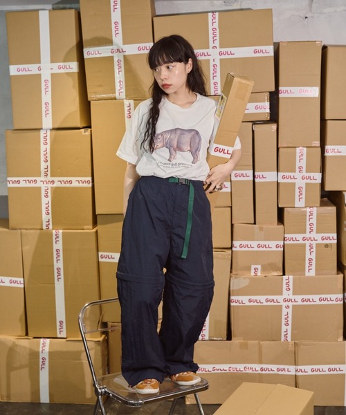 「common gull products.」 パンツ MEDIUM グレー レディース_画像5