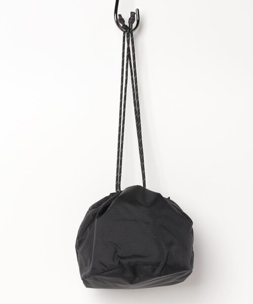 「Topologie」 ハンドバッグ ONE SIZE ブラック×パープル レディース_画像2