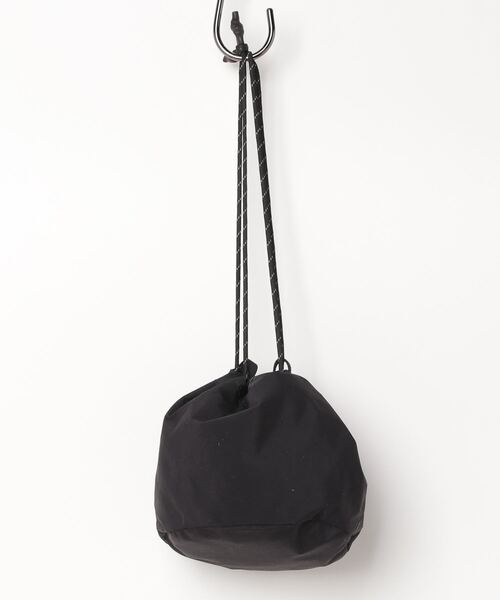 「Topologie」 ハンドバッグ ONE SIZE ブラック×パープル レディース_画像4