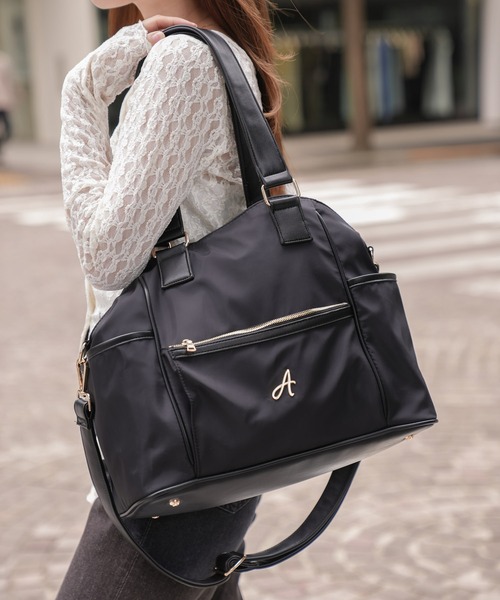 APRILY ボストンバッグ マルチラウンドバッグ レディース : ZOZOTOWN 