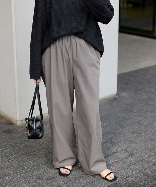 「JOURNAL STANDARD」 イージーパンツ 38 ブルー レディース_画像3