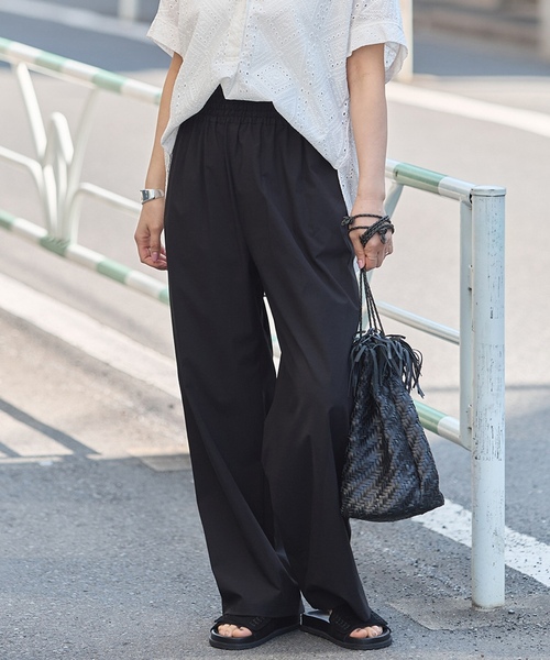 「JOURNAL STANDARD」 イージーパンツ 38 ブルー レディース_画像4