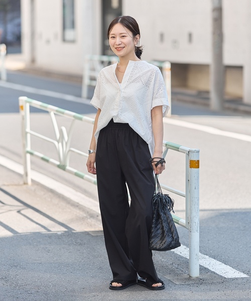 「JOURNAL STANDARD」 イージーパンツ 38 ブルー レディース_画像5