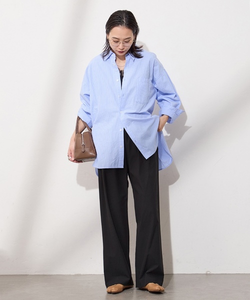 「JOURNAL STANDARD」 イージーパンツ 38 ブルー レディース_画像6