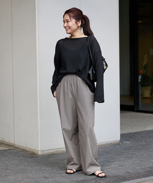 「JOURNAL STANDARD」 イージーパンツ 38 ブルー レディース_画像9