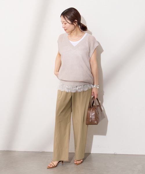 「JOURNAL STANDARD」 イージーパンツ 38 ブルー レディース_画像10