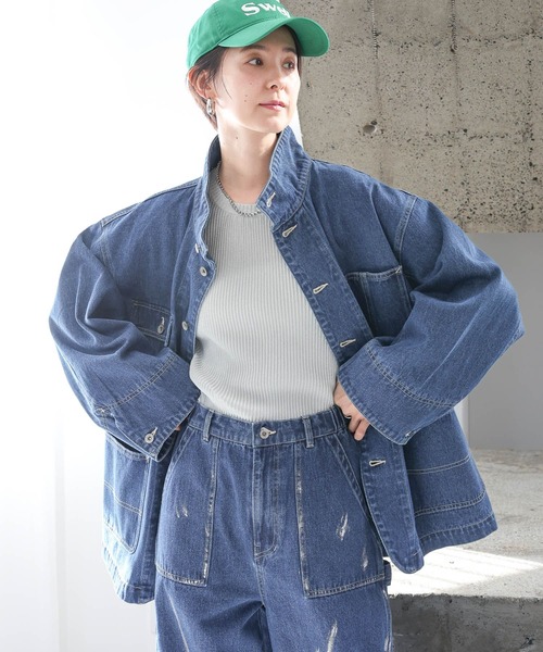 LEPSIM（レプシィム） デニムジャケット FREE グレー系その他2