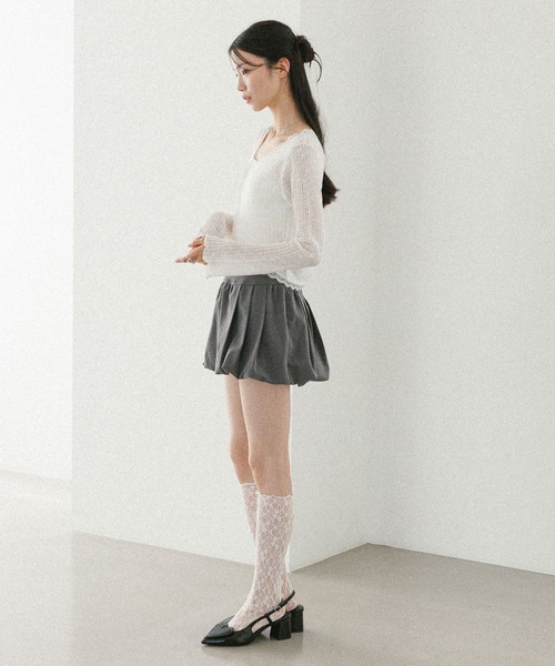 「Heather」 カーディガン FREE ピンク レディース_画像4