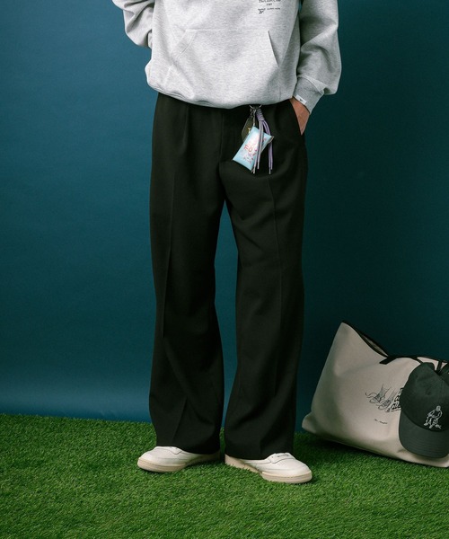 GLOBAL WORK（グローバルワーク） ワイドパンツ スラックス 「Reebok