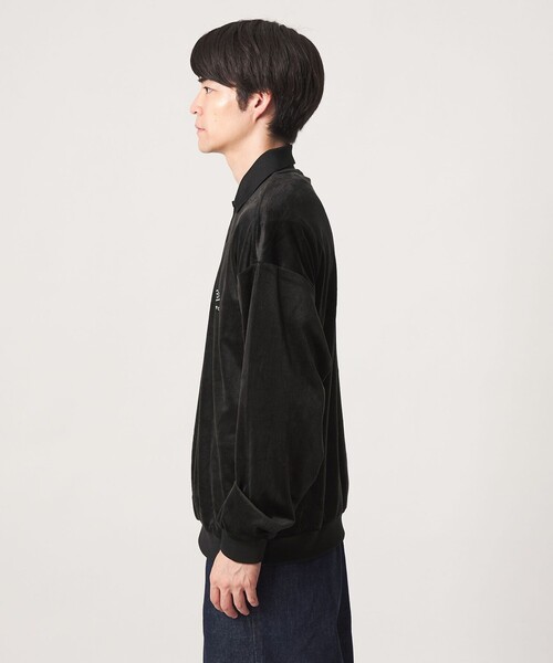 umbro（アンブロ） tシャツ 「別注」「UMBRO」ベロア 長袖 ポロシャツ