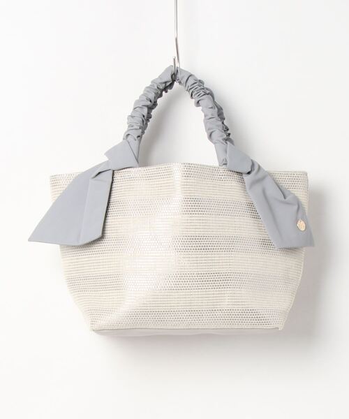 トートバッグ バッグ カシュカシュ Cachecache 下がりリボンミックスアンダリア Zozotown Paypayモール店 通販 Paypayモール