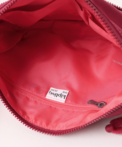 Kipling キプリング 赤 バニティバッグ 化粧バッグ 新品タグ付 kipling（キプリング） ショルダーバッグ バッグ Basic IZELLAH