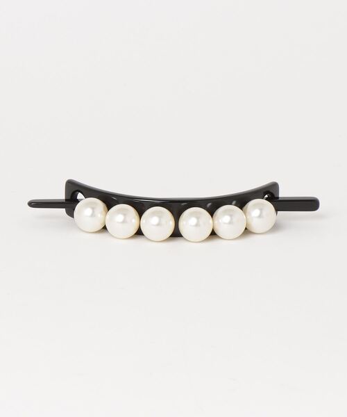 ヘアクリップ ALEXANDRE DE PARIS BARRETTE ITALIENNE PERLEE  アレクサンドル ドゥ パリ バレッタの画像