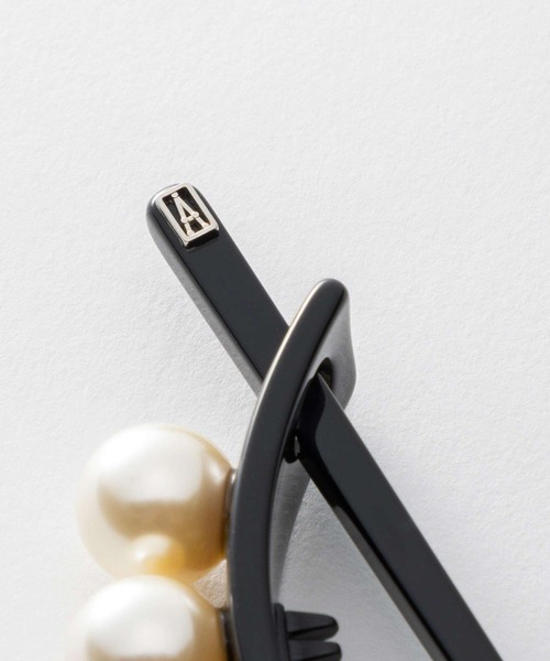 ヘアクリップ ALEXANDRE DE PARIS BARRETTE ITALIENNE PERLEE  アレクサンドル ドゥ パリ バレッタの画像