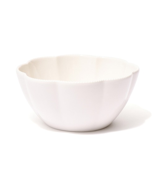 Francfranc（フランフラン） 食器 ブランシェ ボウル M フラワー