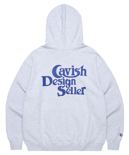 パーカー 「UNISEX」CAVISH／セラーロゴフーディー(ウラケ) 2197536 レディース