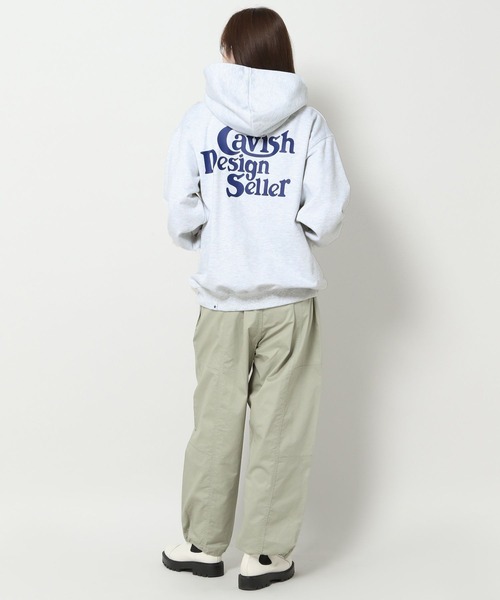 パーカー 「UNISEX」CAVISH／セラーロゴフーディー(ウラケ) 2197536 レディース Cavish パーカー 「UNISEX」CAVISH／セラーロゴフーディー