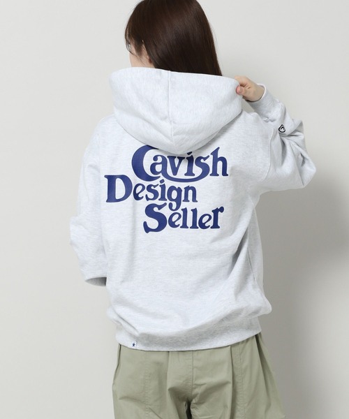 パーカー 「UNISEX」CAVISH／セラーロゴフーディー(ウラケ) 2197536 レディース Cavish パーカー 「UNISEX」CAVISH／セラーロゴフーディー