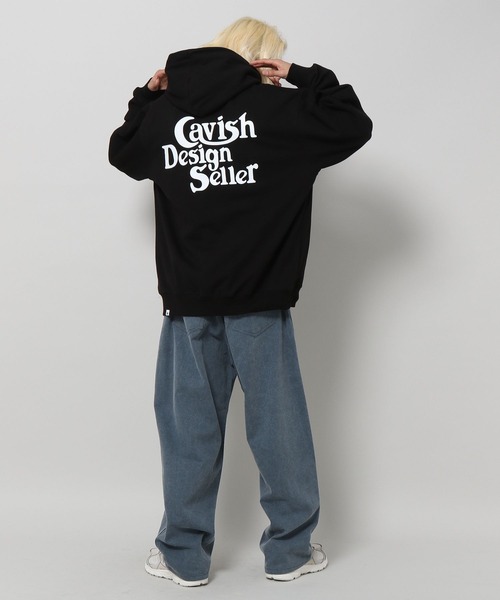 パーカー 「UNISEX」CAVISH／セラーロゴフーディー(ウラケ) 2197536 レディース Cavish パーカー 「UNISEX」CAVISH／セラーロゴフーディー