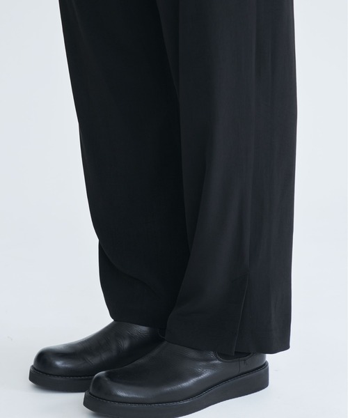 08sircus スラックス 「08sircus/ゼロエイトサーカス」Satin