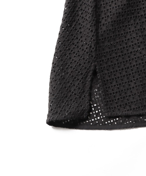 キャミソール normment/ノーメント see through lace cami blouse ブラウス キャミソール メッシュトップス normment/ノーメント see through lace cami blouse ブラウス