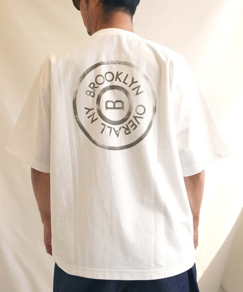 Brook ダック　Tシャツ　S Brook ダック Tシャツ S 新品 Brook ダック プリント Tシャツ S ash