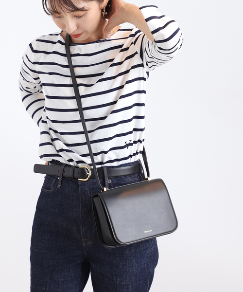 VERMEIL par iena コットン ボーダー ボートネック　プルオーバー VERMEIL par iena tシャツ Tシャツ コットン ボーダー ボート